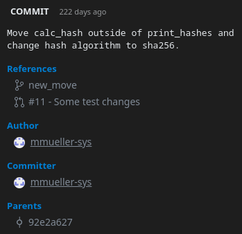 Commit Details